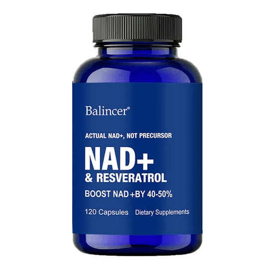 NAD+ Resveratrol & Vitamin B3 – Impulsa tu Salud Celular