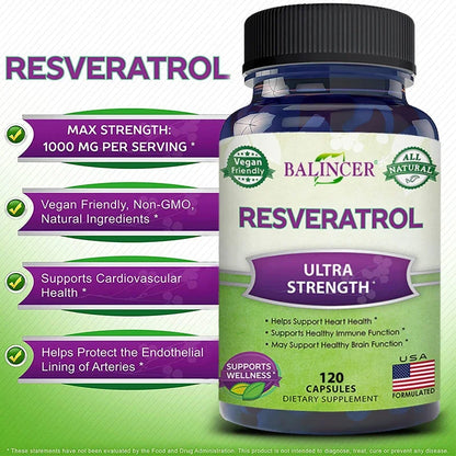 Balincer Resveratrol – Tu Escudo Antioxidante Diario